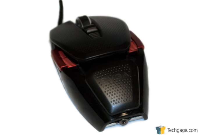EXGA X10 TORQ Gaming Mouse Top Back