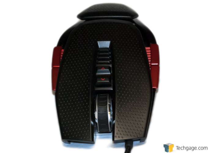 EXGA X10 TORQ Gaming Mouse Top Front