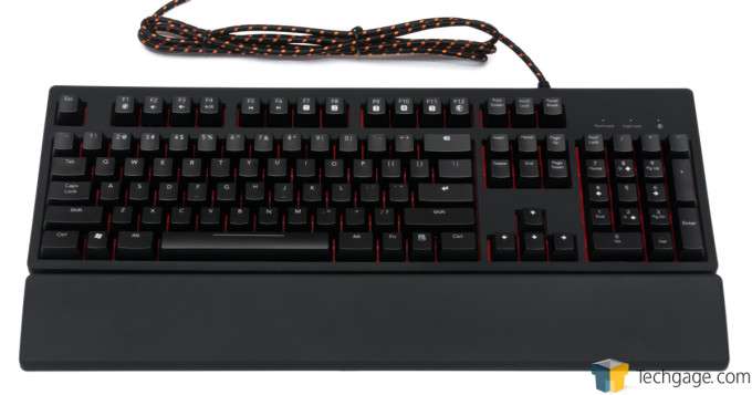 Func KB-460 Gaming Mechanical Keyboard - Overview with Palmrest