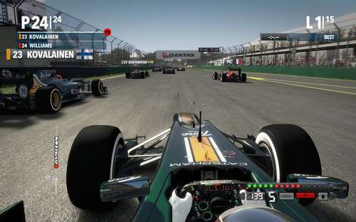 F1 2011 vs F1 2012 Graphics