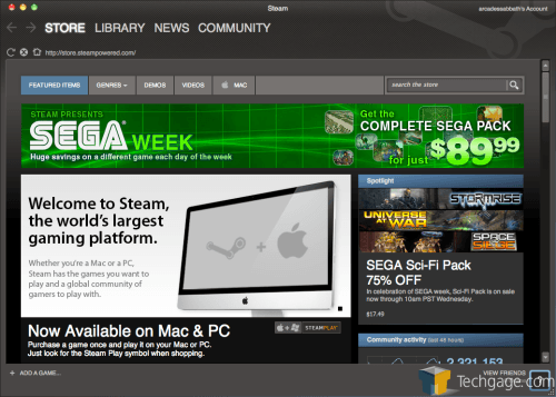 steam for mac?