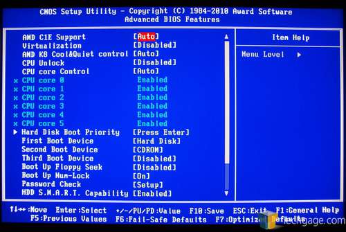 Gigabyte 890FXA-UD5 BIOS