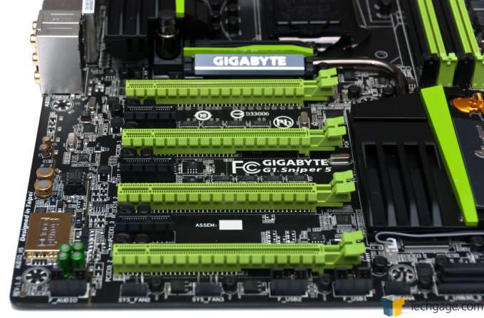 GIGABYTE G1.Sniper 5 - PCIe Slots