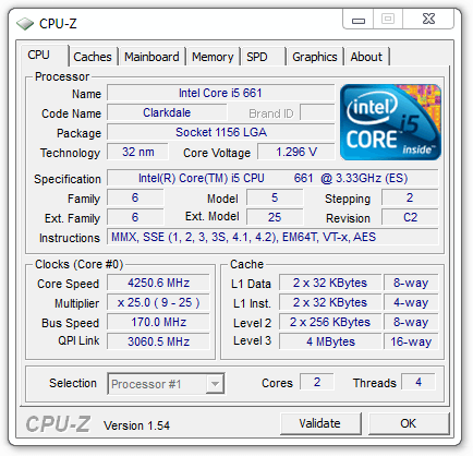 Gigabyte H55N-USB3 Overclock