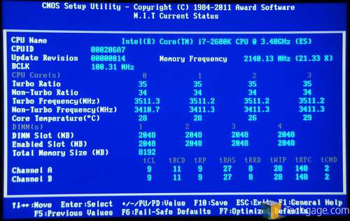 GIGABYTE P67A-UD4 BIOS