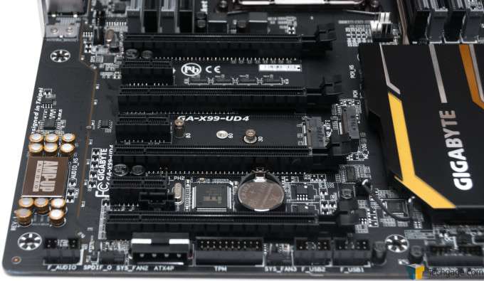 GIGABYTE X99-UD4 Motherboard - PCI Express Slots