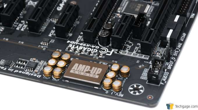 GIGABYTE X99-UD4 Motherboard - Audio Solution