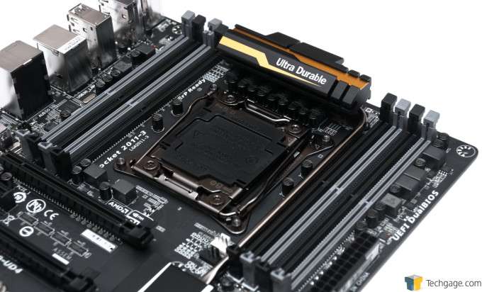 GIGABYTE X99-UD4 Motherboard - CPU & DRAM Area