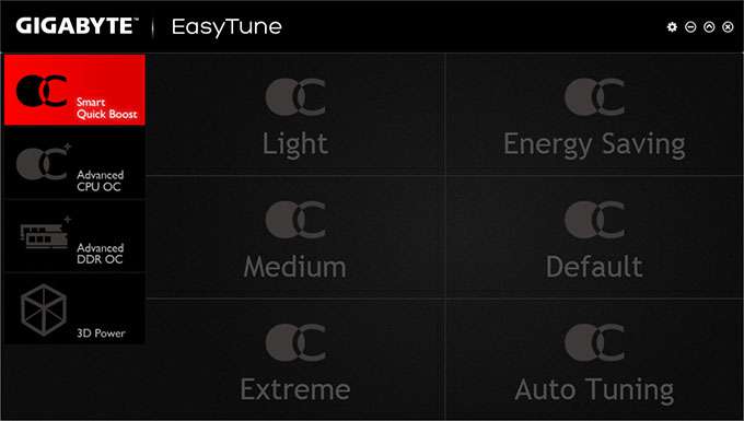 GIGABYTE Z97X-Gaming G1 WIFI-BK Software - EasyTune