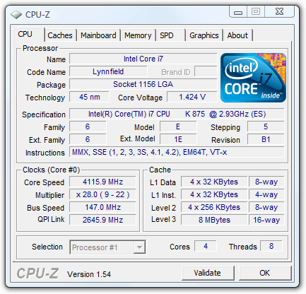 Intel Core i5-655K Overclock