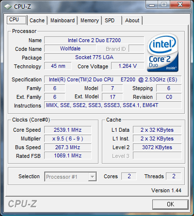 intel core 2 duo e4600 over clocking