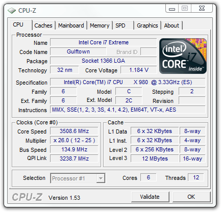 Intel Core i7-980X Extreme Edition