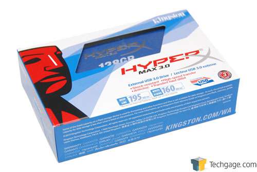Kingston HyperX Max 3.0 128GB Portable SSD