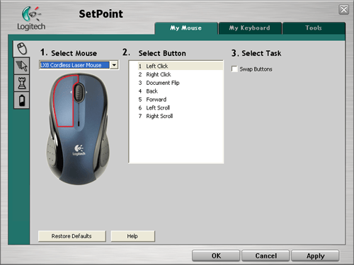 logitech setpoint won t install