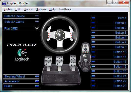 User manual Logitech G27 Racing Wheel (English - 2 pages)