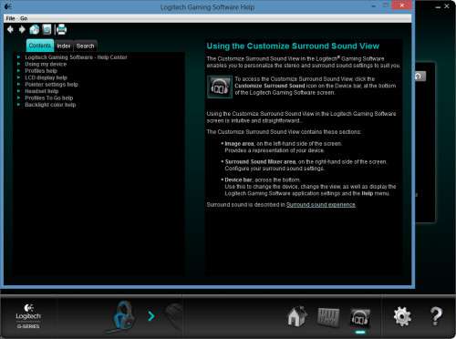 Logitech G430 Gaming Headset - Software