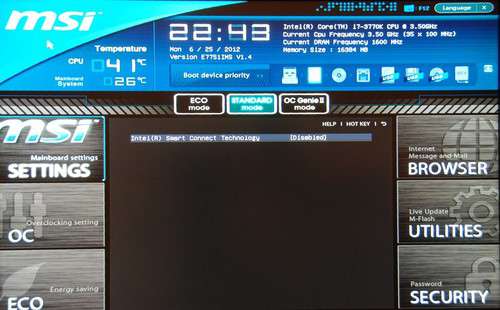 MSI Z77A-GD55 Motherboard EFI