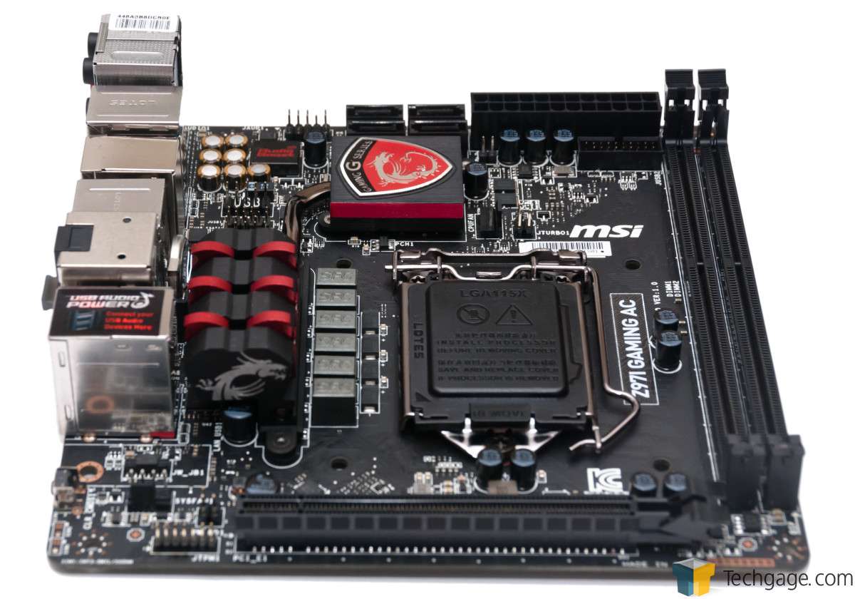 Mesterskab Nonsens Repressalier MSI Z97I Gaming AC mini-ITX Motherboard Review – Techgage