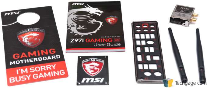 MSI Z97I Gaming AC - Accessories