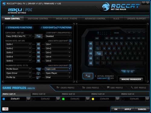 ROCCAT Isku FX Keyboard