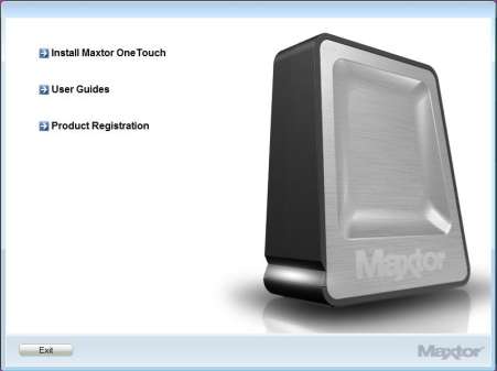 maxtor external hard drive software download