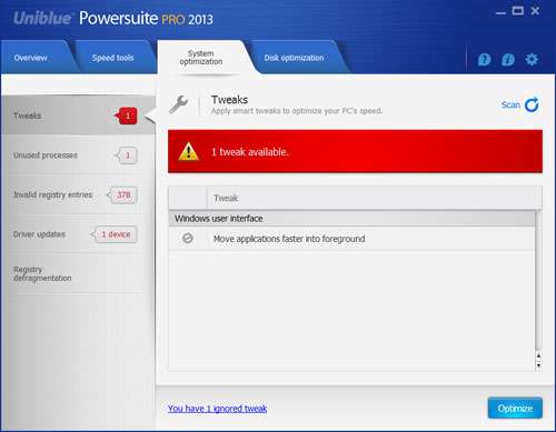 Uniblue Powersuite 2013