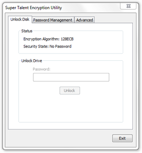 Super Talent 32GB SuperCrypt USB 3.0 Thumb Drive