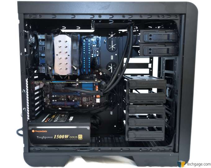 Thermaltake Core V51 - System Installed