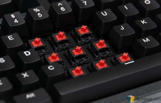 Thermaltake MEKA G-Unit Red Switch - A Look at the Switches