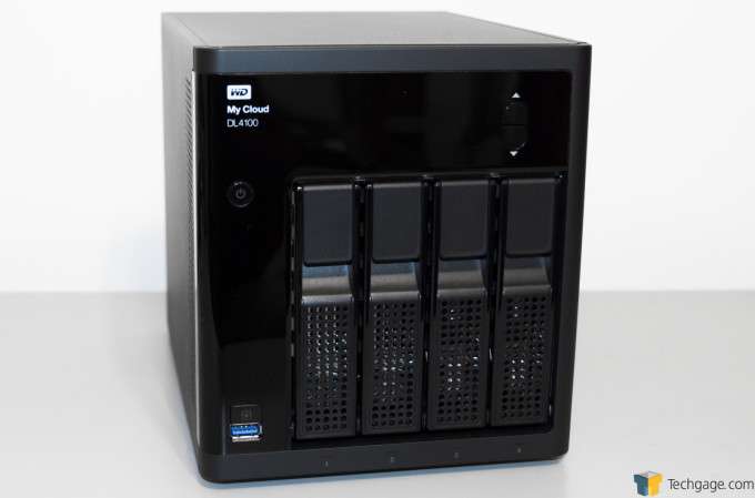WD My Cloud DL4100 Business NAS - Front