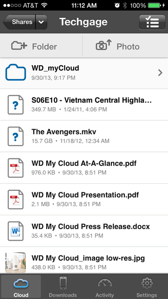 WD My Cloud - Accessing Shares