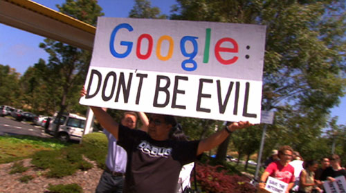 Google Don't Be Evil