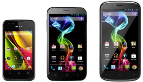 ARCHOS 35 Carbon 50 Platinum and 53 Platinum