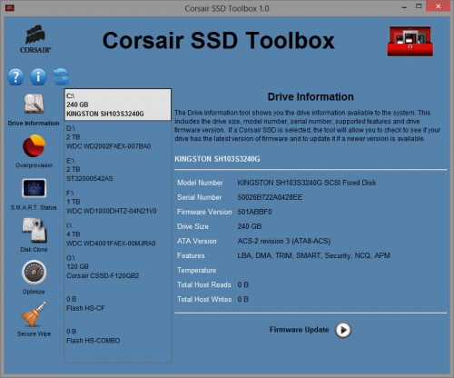 Corsair Releases SSD & Hard Disk Drive Cloning Kit, SSD Toolbox – Techgage