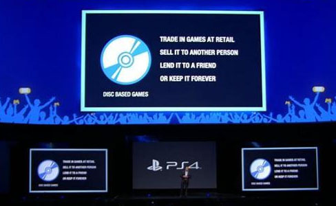 PlayStation 4 No Used Games Restrictions