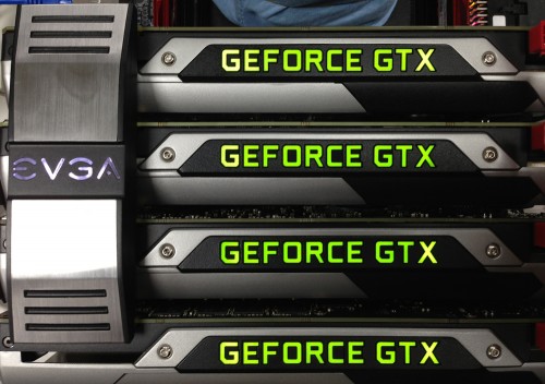 Quad EVGA GeForce TITAN