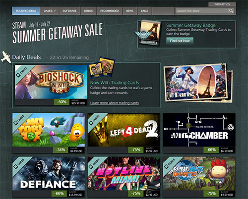 Steam Summer Sale 2013