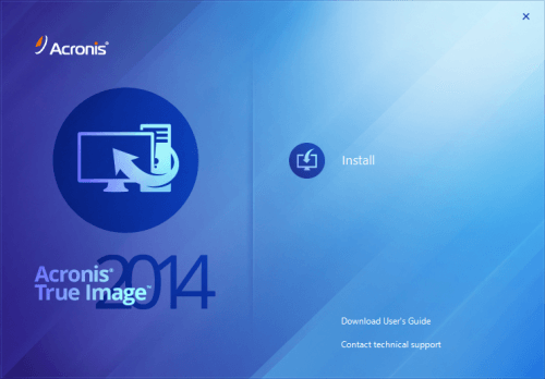 Acronis True Image 2014 Installer