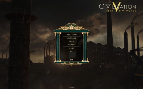 Civilization V Brave New World - Title Screen