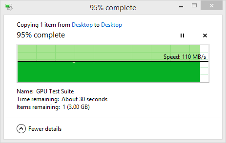 Diamond UE3000 70GB Transfer