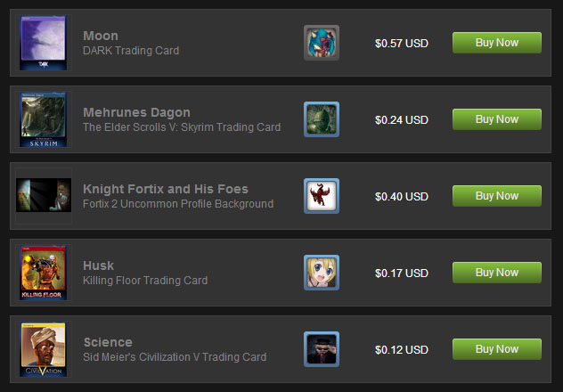 Badges, Steam Trading Cards Wiki