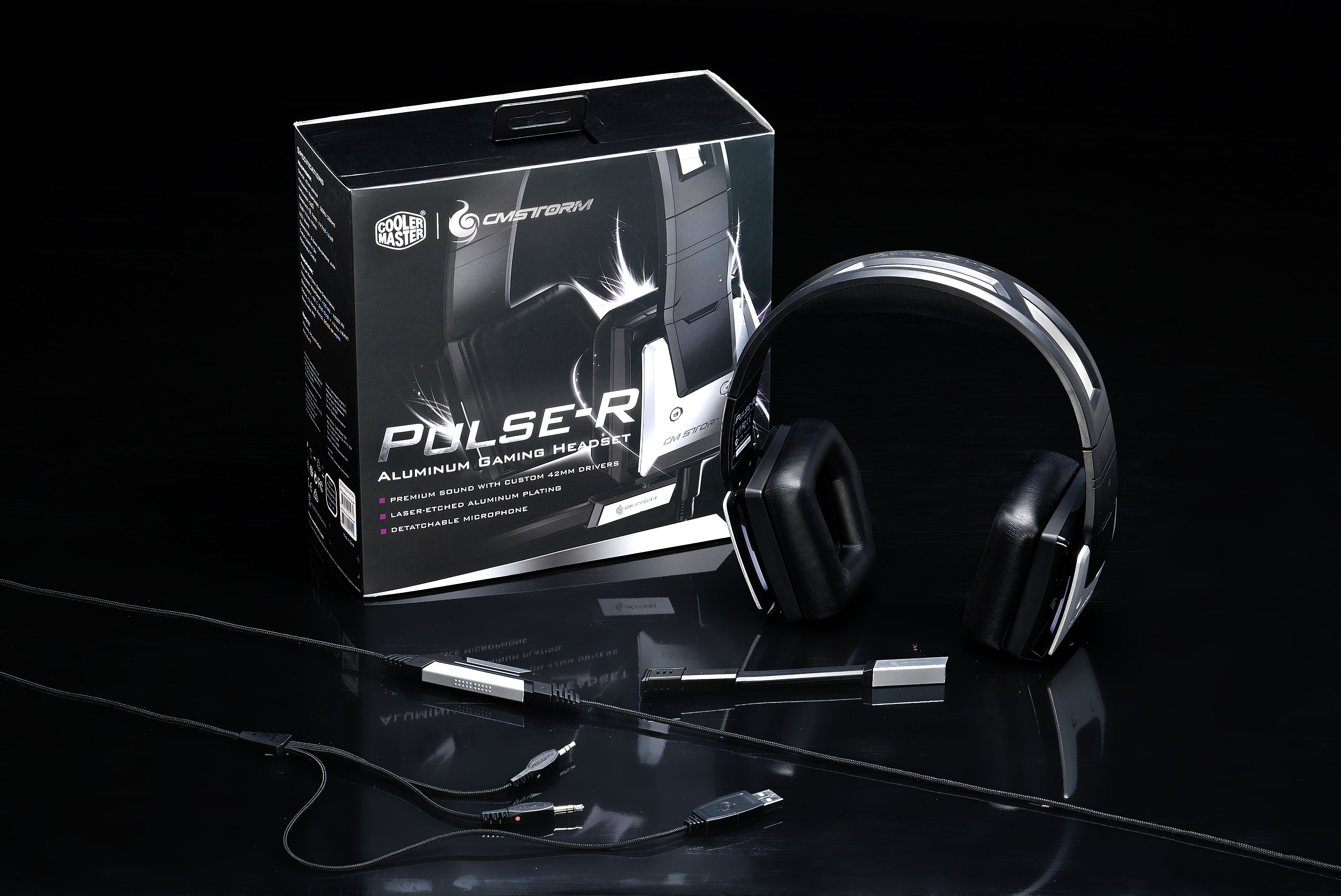 CM Storm PulseR Aluminum Gaming Headset Review Techgage