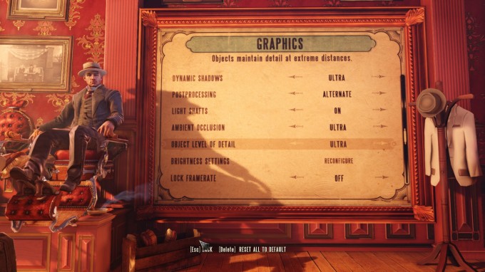 BioShock Infinite Benchmark Settings