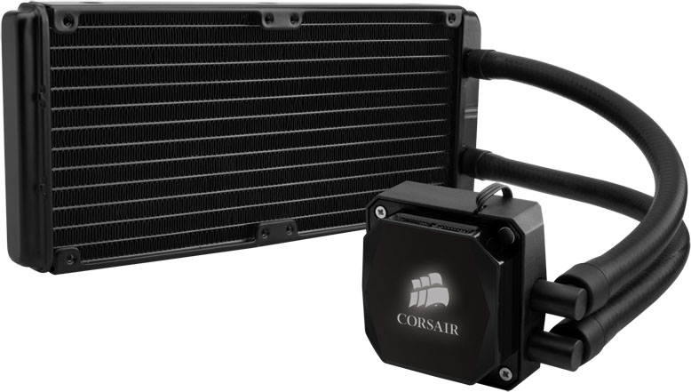 Self contained cheap liquid cooling