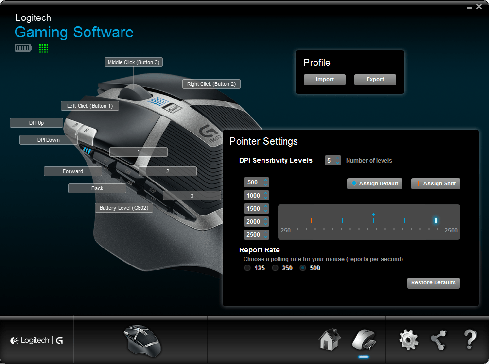 Logitech G602 Wireless Gaming Mouse 11 – Techgage