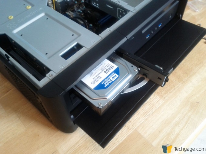 Installing HDD for HTPC Build