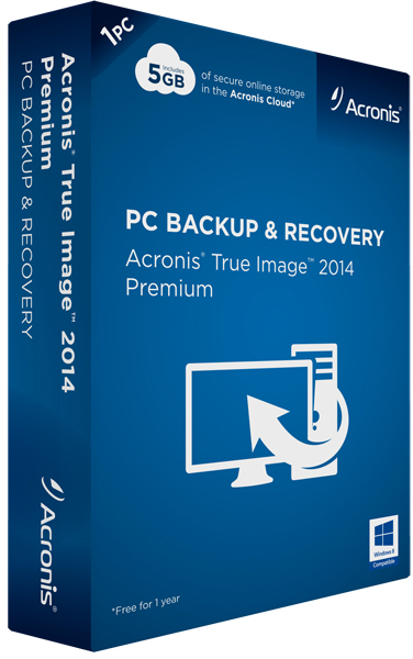 running acronis true image 2014 from boot up