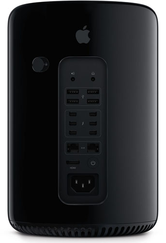 Mac Pro 2013 Backside