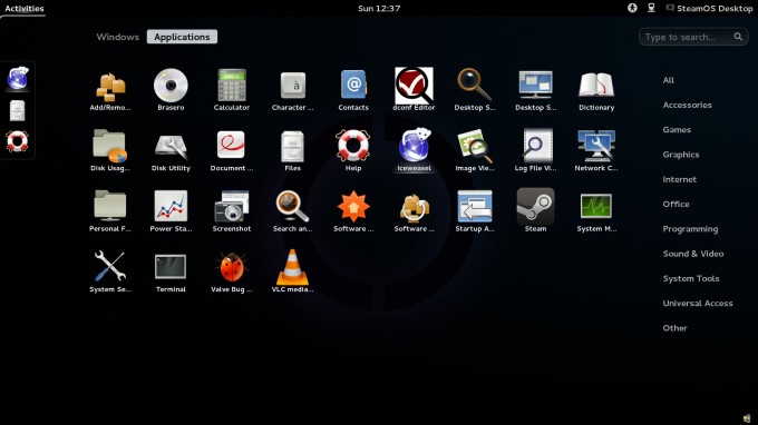 SteamOS - Linux Desktop Applications