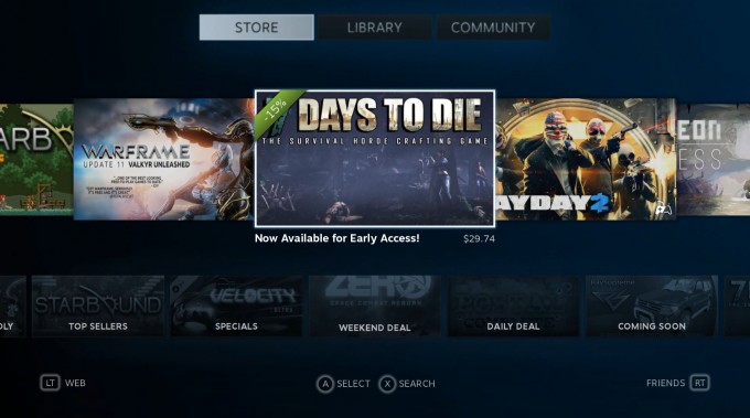 SteamOS - Store